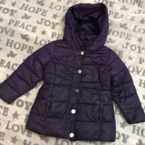Michael Kors dark purple jacket